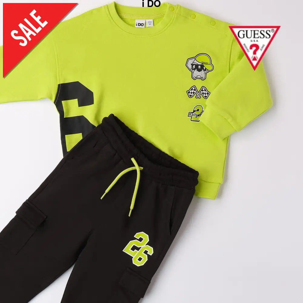 Tuta i DO bulldog fluo 12 mesi - 8 anni Tute