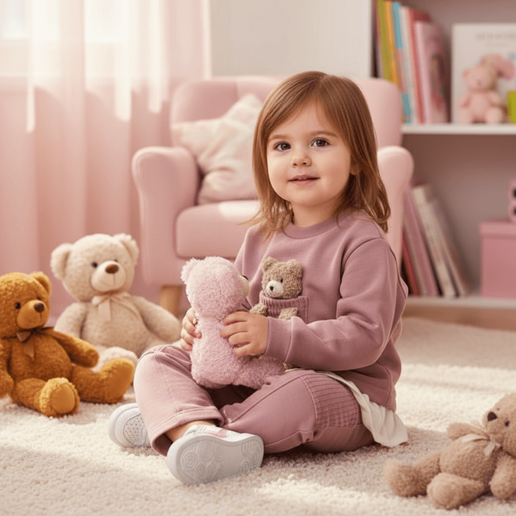 Tuta MAYORAL orsetto rosa