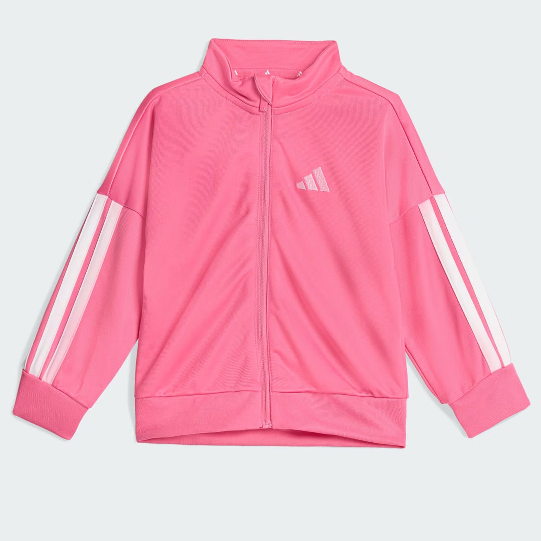 ADIDAS fuchsia and black acetate tracksuit 3 months - 4 years