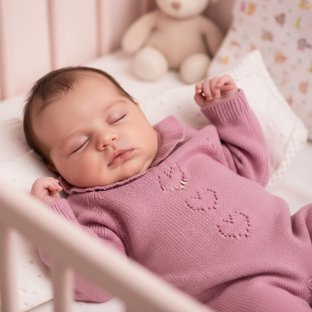 Tutina CHICCO in filo rosa - Neonata