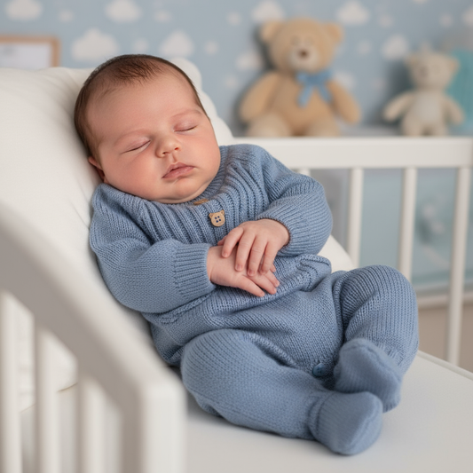 Tutina CHICCO in maglia azzurra - Neonato