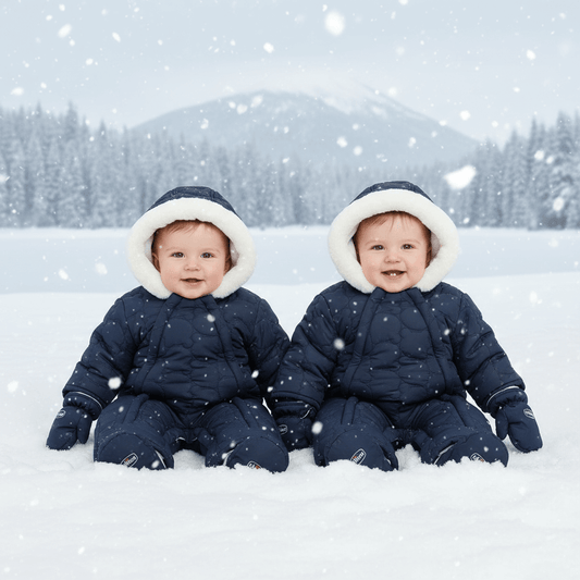 Tutone Eskimo CHICCO blu gemelli