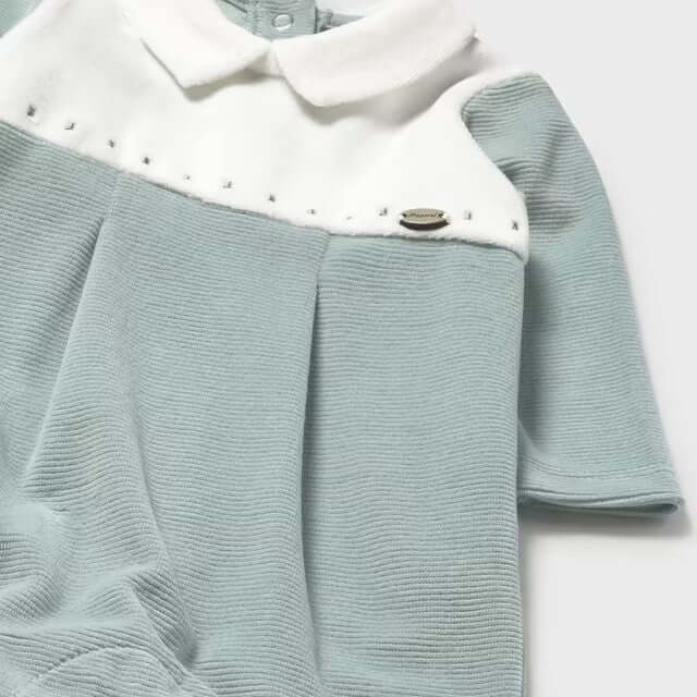 MAYORAL pelele chenilla verde 0 meses - 3 meses