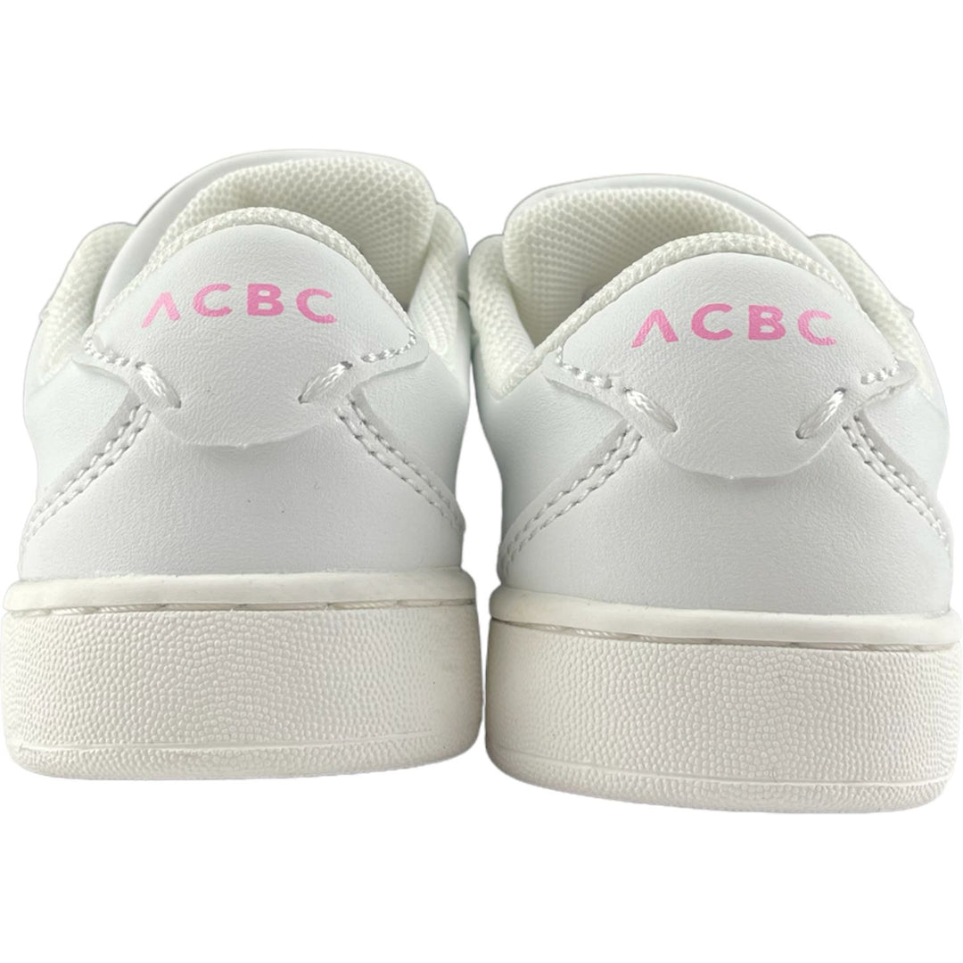 White pink ACBC shoes from 24 to 35