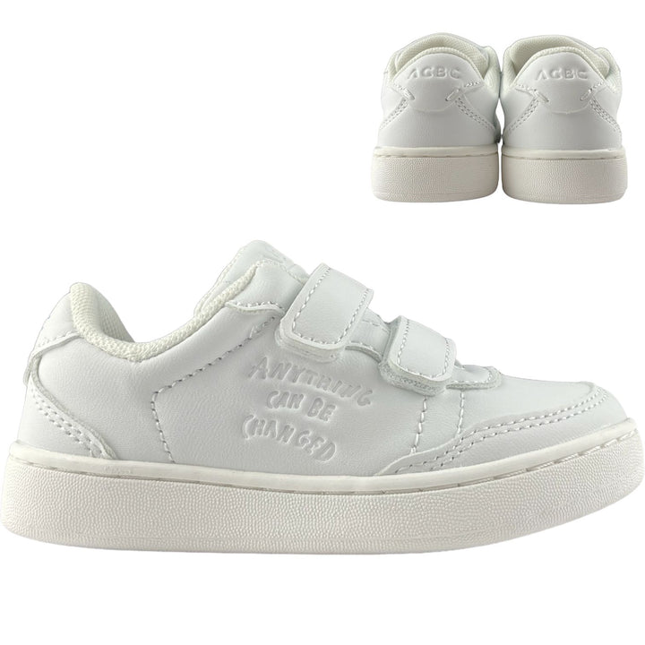 Total white ACBC shoes from 24 to 35