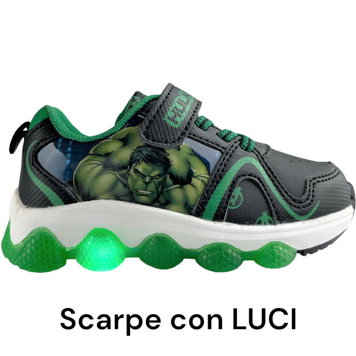 Scarpe HULK con luci  dal 25 fino al 33