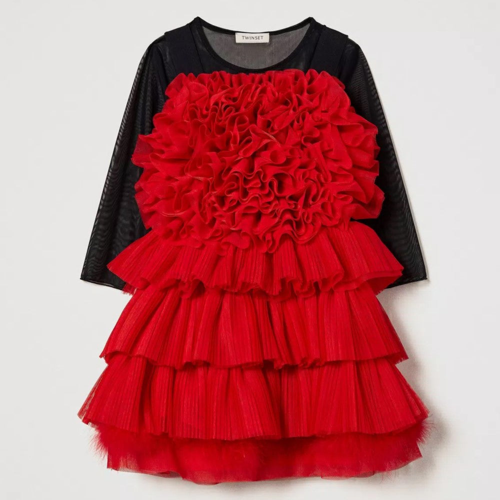 Vestido de gemelos como una niña de 16 años