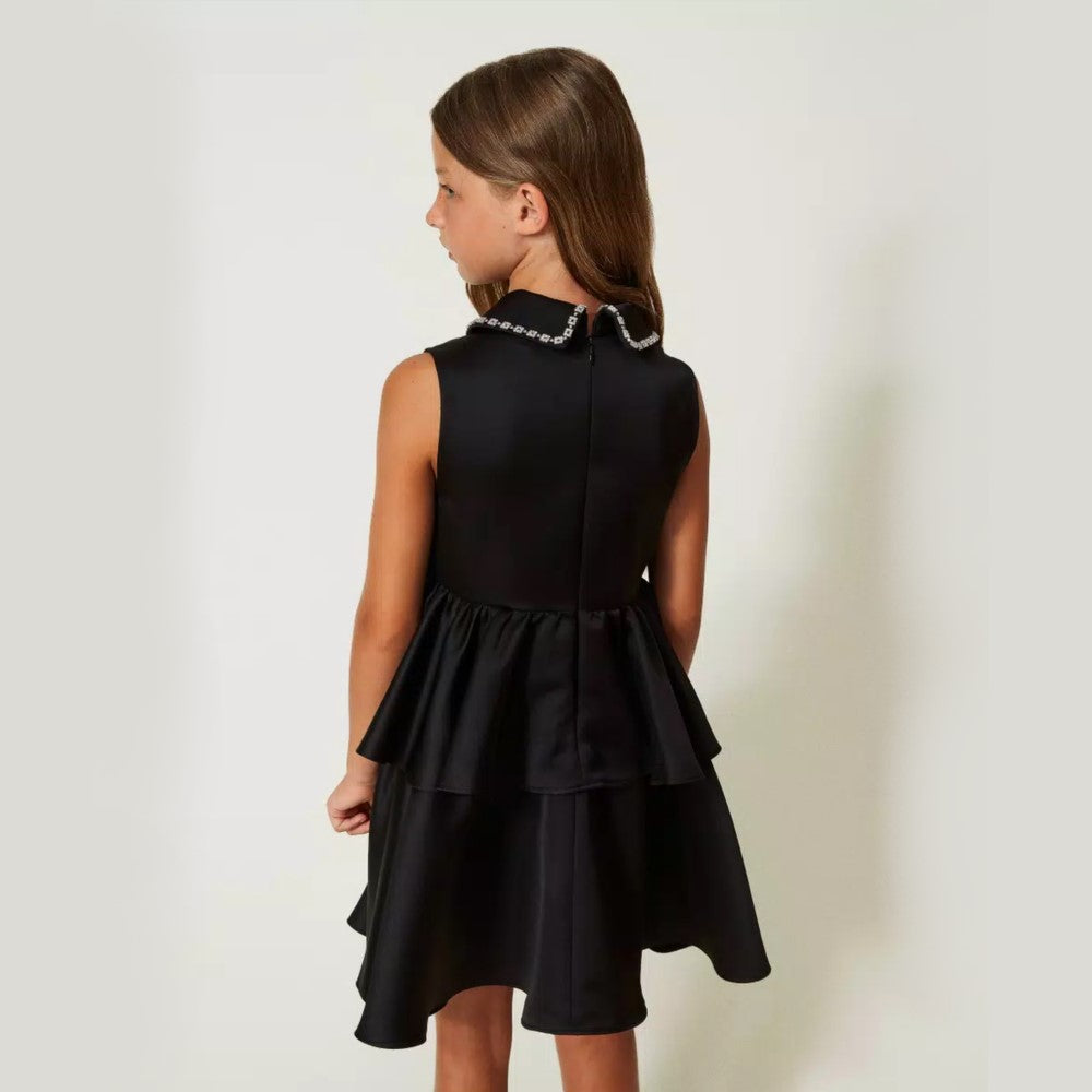 Vestido de gemelos negros de 5 años