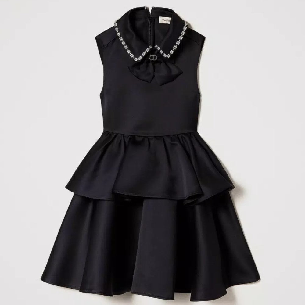 Vestido de gemelos negros de 5 años