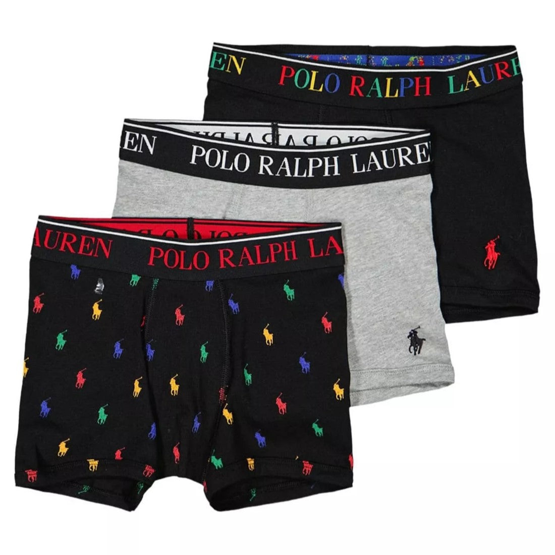 Set 3 boxer RALPH LAUREN dalla 6anni alla 16anni