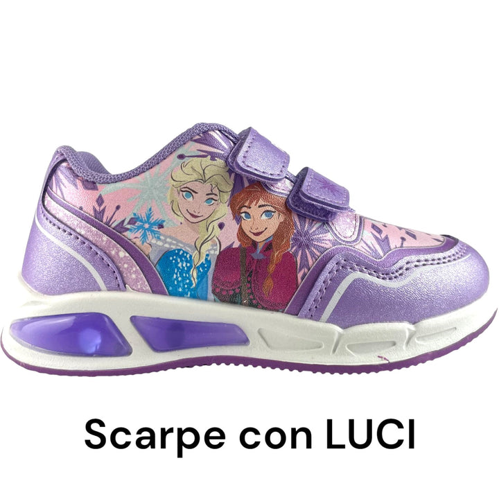 Scarpe con luci FROZEN dal 25 fino al 33