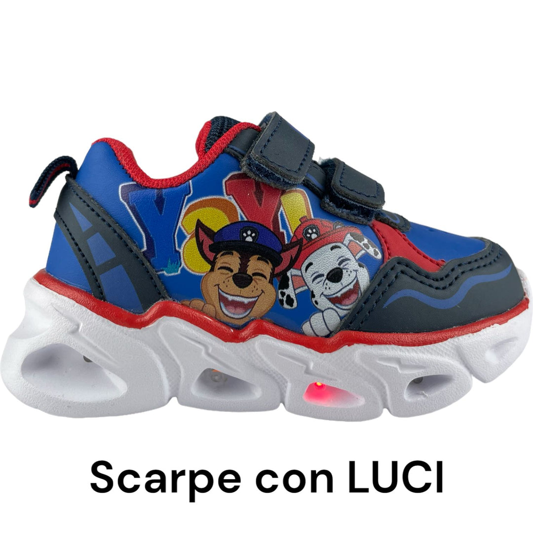 Shoes with PAW PATROL lights from 20th to 25th