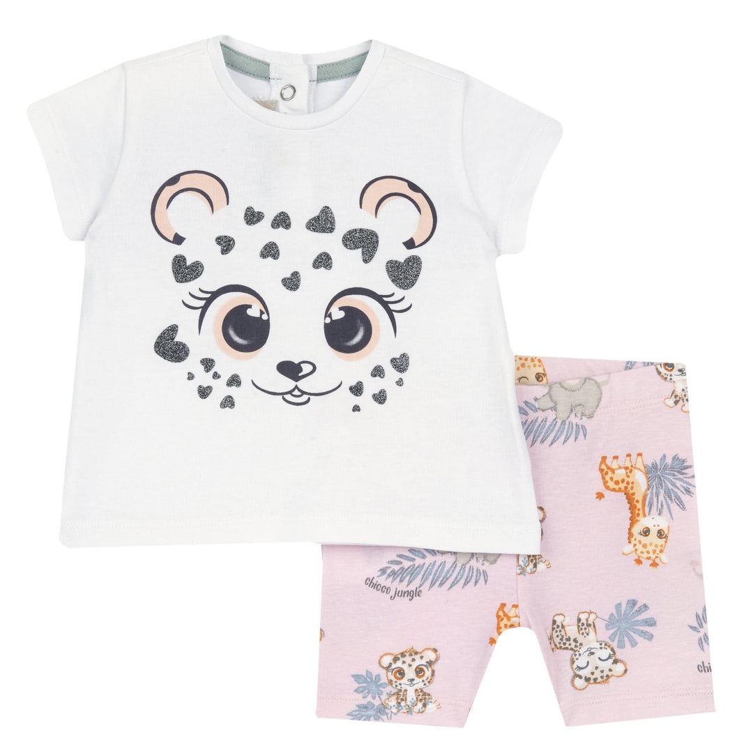 CHICCO T-shirt and trousers set from 1 month to 4 years