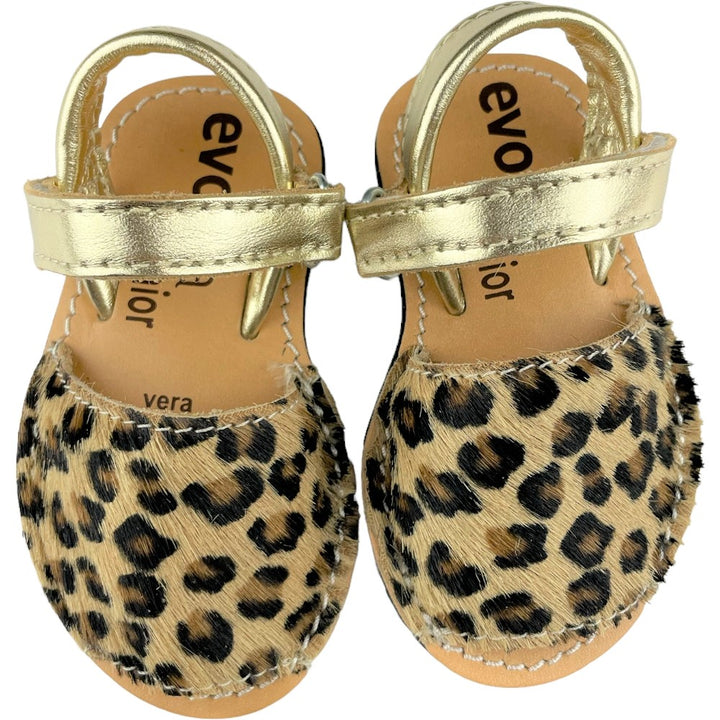 Sandali minorchina EVOCA leopardate taglia 35